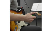 Rechargeable Wireless Guitar Transmitter Receiver USB-C Connector Charging Guitar Wireless Transmitter 7 Channels Music Accessory Anti-Interference for Bass Players, Stage, Rehearsal, Home Studio
