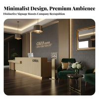 Minimalist Design Modern Reception Desk Scratch-Resistant Surface Salon Cashier Station Long-Lasting Construction Modern Wooden Front Desk Easy to Clean for Receptionists, Business Owners, Hotel Managers, Lobby, Company Entrance, Medical Office