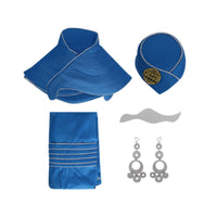 Aviation Attendant Cosplay Costume Full Set Aviation Attendant Costume Air Stewardess Outfit for Halloween