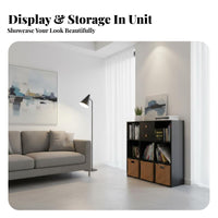 Multi-Functional lattice Cube Organizer Against-the-Wall Placement adaptable Cube Organizer adaptable Use shelving unit Lowlow-height for Homeowners, Apartment Dwellers, Living Room, Bedroom, Office, Closet