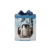 Penguin in Shark Costume Gift-Ready Penguin Stuffed Toy Collectible Cute for Children, Bedroom, Nursery