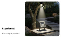 Square LED Floodlight DMX512 Compatible Outdoor Tree Uplight Waterproof for Park