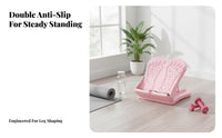 Non-Slip Surface Adjustable calf Stretcher High Weight Capacity Adjustable Slant Board Standing Desk Accessory Incline board Portable for physiological rehabilitation Patients, Athletes, Fitness aficionados, Home, Postexercise Recovery, Gym