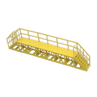 HO Scale Model Stair DIY Railway Diorama Walkway Model Stair with Railing 3D Printed Scenery Kit Unpainted