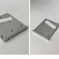 Replacement Electric Guitar Bridge Plate Rectangular Guitar Bridge Plate Slimline Hardware for Luthier