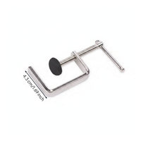 All-Metal G-Clamp Manual G-Shaped Clamp Adjustable Clamps Non-Slip for Woodworkers, Bench Work