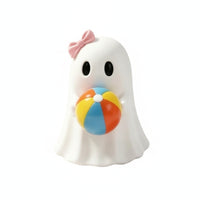 Minimalist Ghost Figurine Mini Ghost Ornament Compact Tabletop Figurine Playful for Shelf