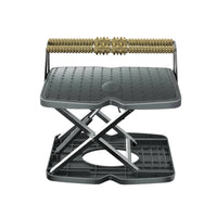 Non-Slip Surface Adjustable Padded Footstool Multi-Purpose Adjustable Under-Desk Footrest Massage Texture Foot Support for Home Workers, People with Sedentary Jobs, Students, Office, Study Room, Workstation, Gaming Setup