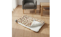Soft Dog Cat Mat Extra Thick Warming Dog Bed Luxurious Pet Mat for Dogs, Young Dogs, Car