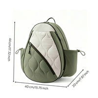 Tennis Backpack Pickleball Bag Lightweight Racket Holder Backpack for Women, Outdoor, Gym