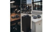 Motorcycle Engine Side Cover Protectors Stylish Radial Engine Side Covers Low Profile