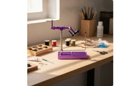 Rotary Fly Tying Vise Bench Top Fly Tying Vise Balanced Tool for Hobbyists