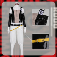 Sleeveless Cosplay Costume with Belt Cropped Cosplay Outfit Fitted Costume with Belt Layered for Cosplayers, Anime Fans, Photoshoots, Stage Performances