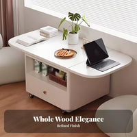 Mobile Design Multi-Tier Rolling Cart Space-Saving Expandable Rolling Storage Table Minimalist Design Living Room Furniture Sturdy Construction for Apartment Dwellers, Families, Homeowners, Small Areas, Dining Area, Kitchen, Home Office