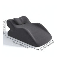 Prone Pillow with Cushion Slow-Rebound Memory Foam Prone Pillow Soft for Readers