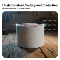 RV Roof Repair Tape High Temperature Tolerance Waterproof Butyl Tape Strong Weatherproof for Boat Owners, Outdoor