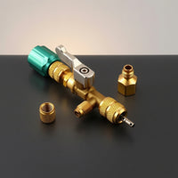 Shutoff Core Removal Tool with Ball Shutoff High-Pressure for Heating and Cooling Technicians, Air Conditioner Repair