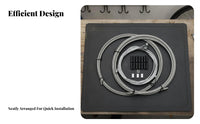 5mm Bike Wire Housing Kit Pre-Lubricated Braided Brake Wire Set Mountain Bike Brake Wire Set High-Strength Carbon Steel