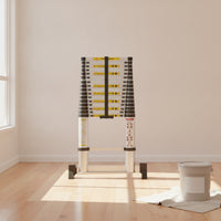 Telescopic Ladder Aluminum Ladder Adjustable for Home, Outdoor, Construction