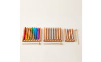 Xylophone with Mallet Educational Glockenspiel Metallophone Pleasant Xylophone with Mallets Stable for Children, Classroom