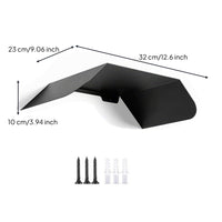 EV Charger Rain Cover Weatherproof EV Charger Cover Rustproof for Exterior Walls