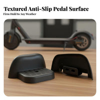 2 Pieces Electric Bike Rear Foot Pegs Sturdy Duty Electric Cycle Rear Wheel Footrest Scooter Passenger Footrest Rust-Resistant
