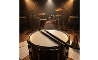 Drumsticks with Round Tip Matte Finish Drumsticks with Rounded Tips Responsive Drumstick Pair for Drum Practice