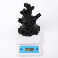 跨境热卖节日布置发光万圣节南瓜灯鬼树桩装饰鬼脸LED电子蜡烛灯