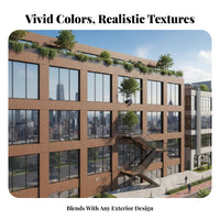 Co-Extruded WPC Siding Anti WPC Wall Panel Waterproof Wood Composite Wallboard for Homeowners, Builders, Courtyard, Outdoor, Balcony