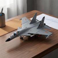 Movable Parts Y-20 Transport Plane Model Pull-Back Action Transport Aircraft Replica Lights and Sounds Diecast Cargo Airplane Includes Display Represent Boys, Kids, Collectors