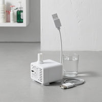 Low Cat Water Pump Water Fountain Pump Quiet Fountain Pump with USB Waterproof for Pet Owners
