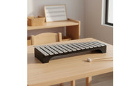 15 Note Glockenspiel Crisp Music Learners Musical Instrument Includes Carrying Case Aluminum Bar Xylophone for Classroom
