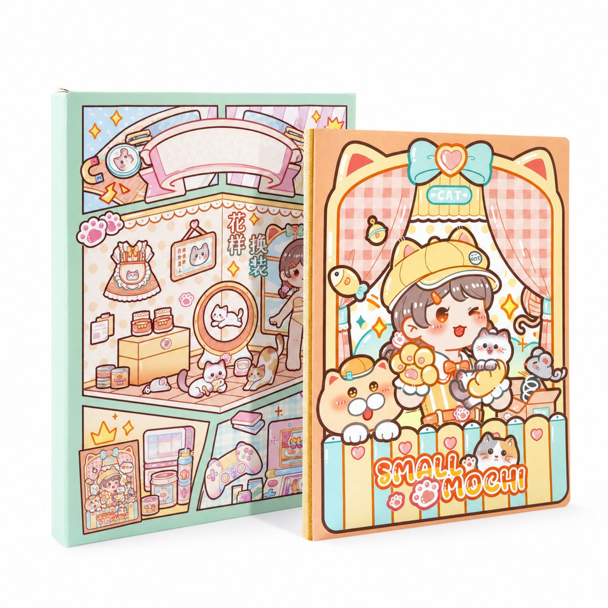 Attractive Dress up Book Mess-Messless Attractive Quiet Book Toy DIY Interactive for Children, Travel, Road Trips