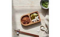 Wooden Condiment Dish Sturdy Sauce Dish Compact Dipping Bowl Mini for Barbecue