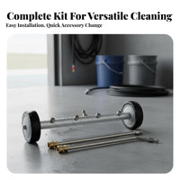 4000 PSI High Pressure Chassis Washer Stainless Steel Nozzles Pressure Washer Undercarriage Cleaner Sturdy Construction