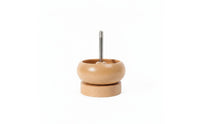 Fast Beading Bead Rotator Fluid Rotation Bead Stringing Tool Beech Wood DIY Jewelry Making Tool Handmade for Crafters, Studio, Home