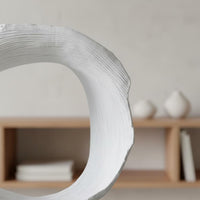 Abstract Wave Sculpture Elegant Wave Sculpture Gold Decorative Home Decoration for Office