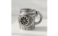 turboscharger Mug Novelty blower Mug Molded Cup for Car Enthusiasts, Mechanics, Office