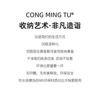 奶油风可移动边几高级感沙发旁创意床头小推车边几带轮带抽屉角几 ABS腻腻奶油双层