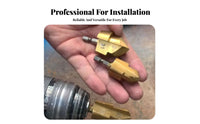 Three-Flute Design PPR Pipe Hole Expander High Hardness PPR Lifting Drill Bit Set Wear-Resistant for Electricians, Home Renovation, Workshop