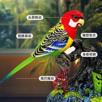 Simulated Talking Parrot Toy with Sound Control for Kids