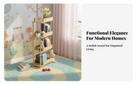 Space-Saving Fabric hammock book display Childsuitable for children Design Storage Rack Sturdy Construction Book Organizer Easy to Assemble for children, Toddlers, Parents, Bedroom, Playroom, Kindergarten, Homeschooling Area