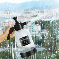 Watering Can and Spray Bottle for Garden Sprayer Use, Pressure Sprayer for Car Cleaning and Car Wash, 2L Water Pump for Car Foam, Hand Pump