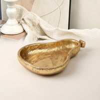 Banana Tray Sculptural Banana Shaped Tray Modern for Coffee Table, Living Room