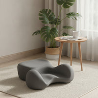 Contoured Meditation Cushion Slow-Rebound Seat Cushion with Memory Foam Supportive Soft for Meditators