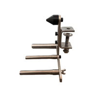 Padded Wind-Instrument Polishing Stand Easy to Set up Metal Stand with Cone Top Stable Aerophone Holder Long-Lasting for Musicians, Workshop