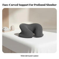Memory Foam Face Pillow Zero Eye Pressure Face down Pillow Slow Recovery Support Cushion for Estheticians, Beauty Salon, Spa