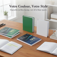 Premium Thickened Notebook for Students, Minimalist Design, Draft and Exercise Book