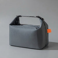Lunch Box and Insulated Lunch Bags for Women, Oxford Cloth Cool Bag with Buckle Closure, Foldable Food Bag for School Picnic, Handheld Ice Bag
