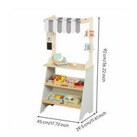 Toy Groceries Stand Pretend Educational Kids for Preschoolers, Preschool